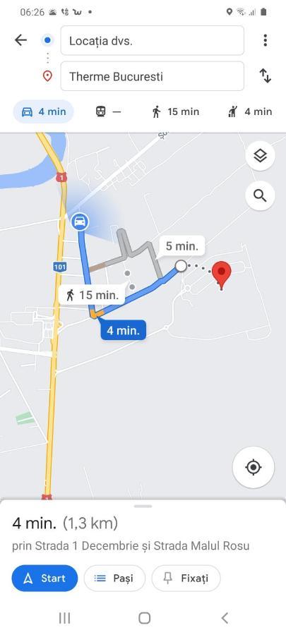 Luca'S Studio 2 ,Close To Therme Bucharest, Airport Otopeni Balotesti Exterior photo